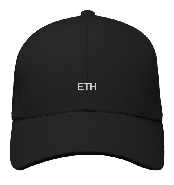 Organic Cap - ETH White - - Organic Baseball Cap