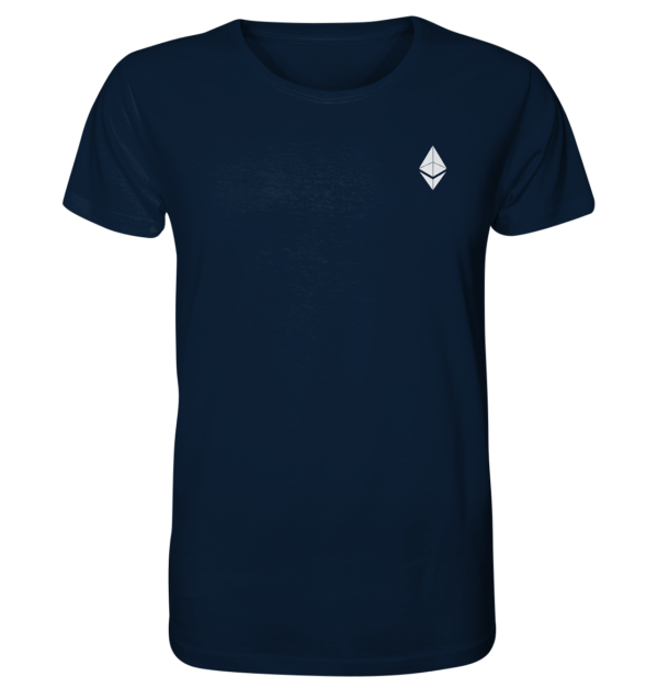 ETH Logo weiß - Organic Shirt – Bild 2