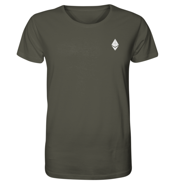 ETH Logo weiß - Organic Shirt – Bild 3