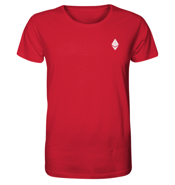 ETH Logo weiß - Organic Shirt – Bild 4