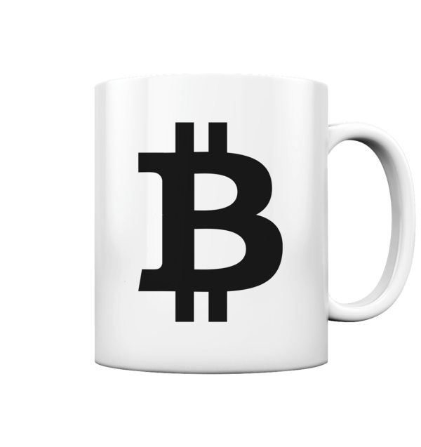 BTC Logo Orange - Tasse glossy