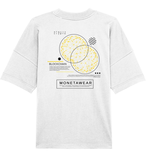 Organic Oversize Tee - Blockchain - – Bild 4