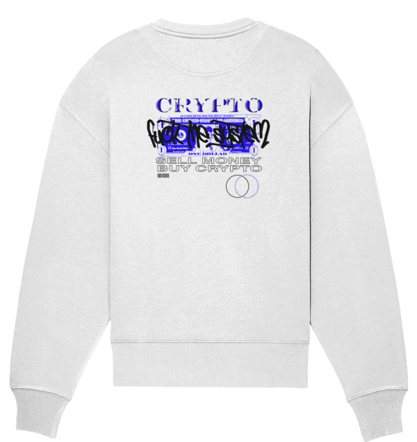 Organic Oversize Sweater - SELL MONEY  BUY CRYPTO - – Bild 4