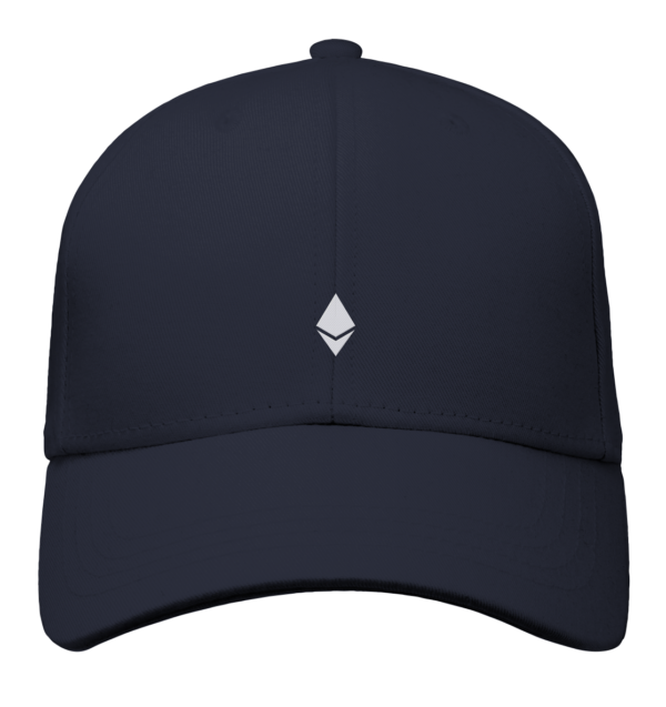 Organic Cap - ETH White - - Organic Baseball Cap – Bild 2