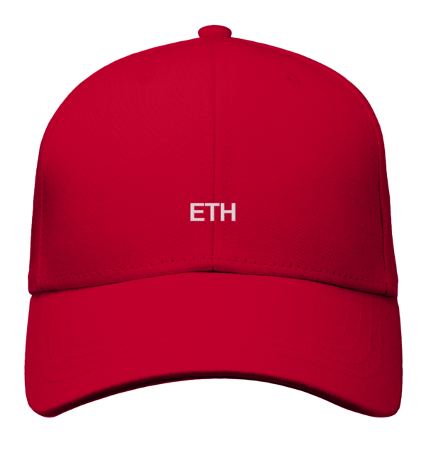 Organic Cap - ETH White - - Organic Baseball Cap – Bild 3