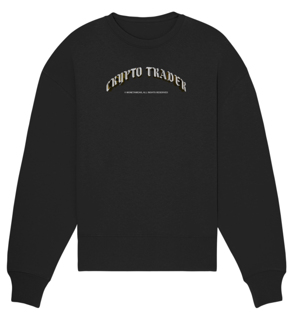 Organic Oversize Sweater - Crypto Trader -